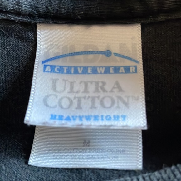 Ultra Cotton , long sleeve , black t-shirt - Picture 6 of 6